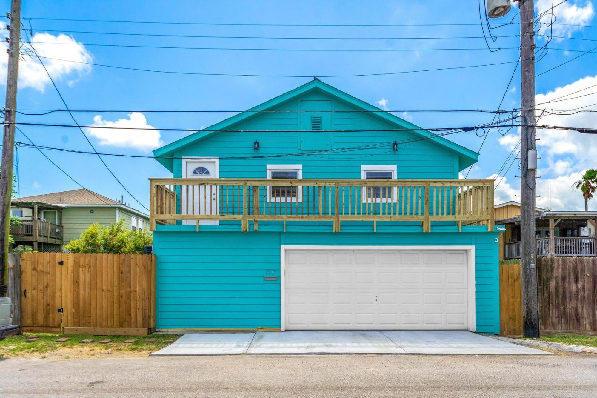 Nr Beach Pier Oasis Game Tables Yard Bbq Galveston Exteriör bild
